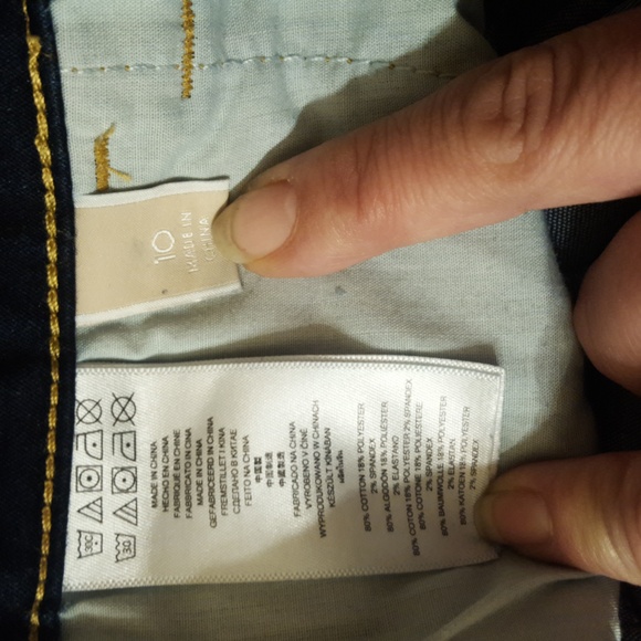 Michael Kors Women's Dark Wash Bootcut Jeans - Picture 9 of 11